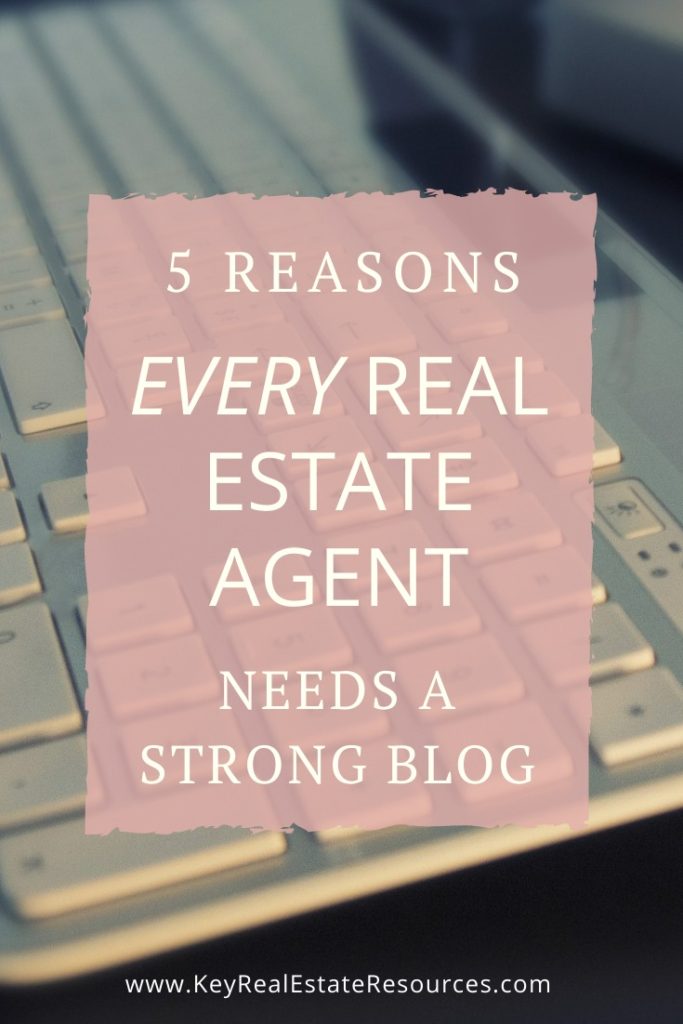 If you're a real estate agent without a blog, you're missing out. You NEED a real estate blog to demonstrate your expertise.