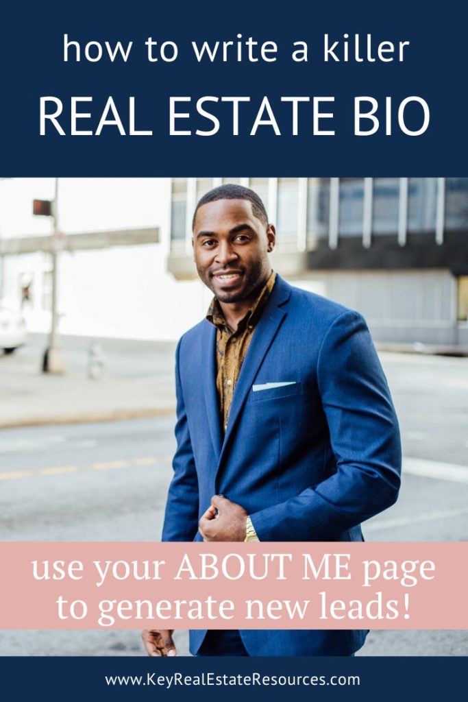 Agent Bio Tips & Tricks - How To Write the Perfect Real Estate Bio - Bio,  Job information, Real estate branding