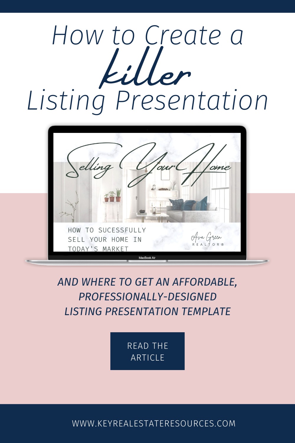 listing in presentation